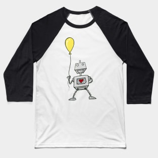 Heart and Balloon Baseball T-Shirt